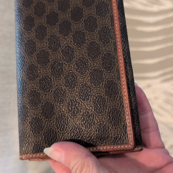 Celine Macadamia Brown Wallet Vintage - Picture 15 of 15